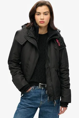 Superdry Vrouwen Mountain Windbreaker met Capuchon Grootte: 36