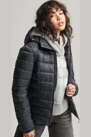 Superdry Vrouwen Klassieke Fuji Pufferjas Grootte: 36