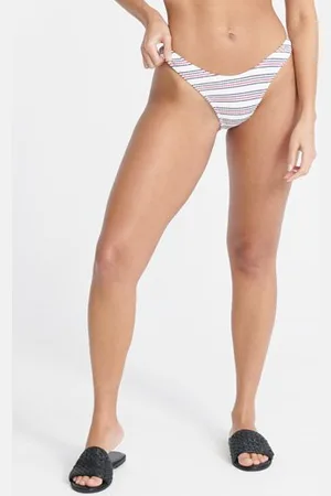 Superdry Vrouwen Gestreept Edit Bikinibroekje Grootte: 42