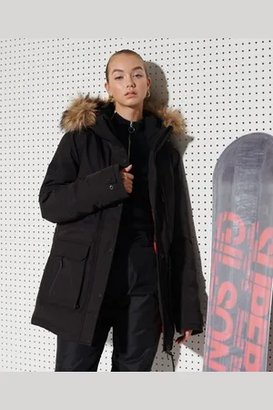 Superdry Sport Everest Snow Donsparka Grootte: 36