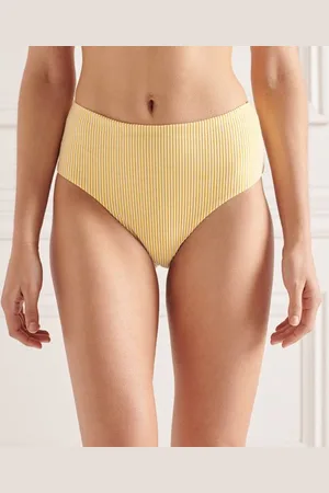 Superdry Vrouwen Bikinibroekje met Hoge Taille Grootte: 42