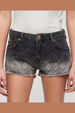 Superdry Vrouwen Denim hot Short Grootte: 42