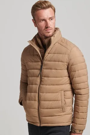 Superdry Mannen Lichtgewicht Korte Pufferjas Grootte: S