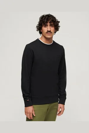 Superdry Mannen Essential Logo Sweatshirt met Ronde Hals Grootte: Xxl