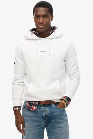 Superdry Mannen Effen Hoodie Grootte: Xxl