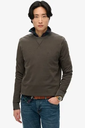 Superdry Mannen Classic Essential Sweatshirt Grootte: S