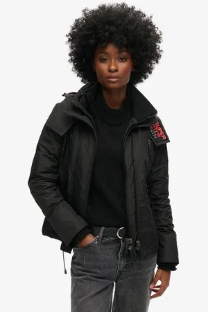 Superdry Vrouwen Mountain Windbreaker jas met Capuchon Grootte: 36