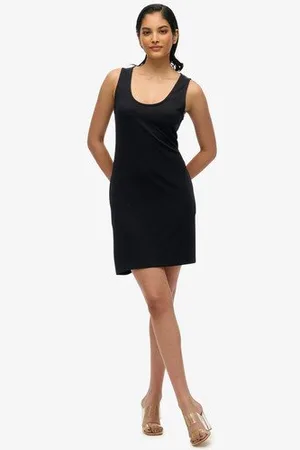 Superdry Vrouwen Mini Bodywarmerjurk Grootte: 44