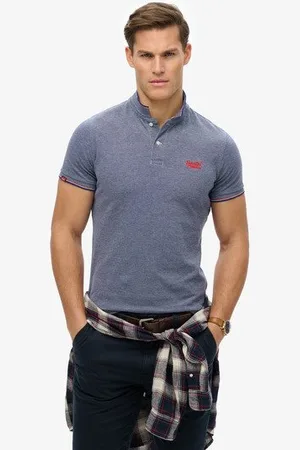 Superdry Mannen Poolside Polo Grootte: L