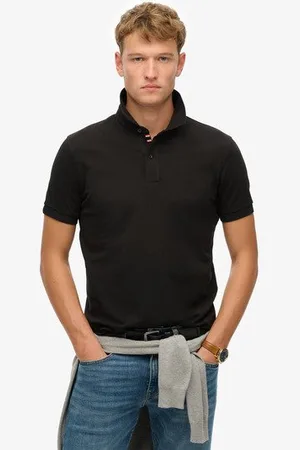 Superdry Mannen City Piqué Poloshirt Grootte: M