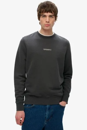 Superdry Mannen Sweatshirt met Ronde Hals en Micrologo Grootte: XL