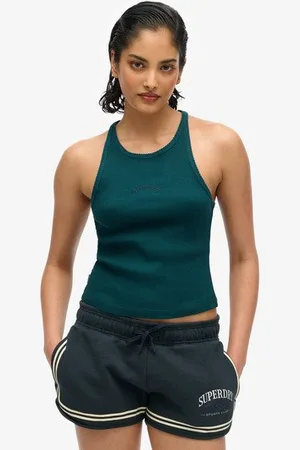 Superdry Vrouwen Essential Logo Racer Hemdtopje Grootte: 36