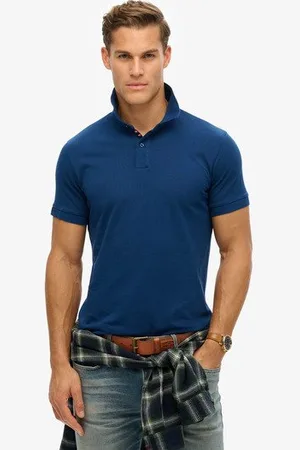 Superdry Mannen City Piqué Poloshirt Grootte: S