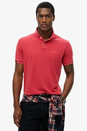 Superdry Mannen Vintage Destroy Polo Grootte: M
