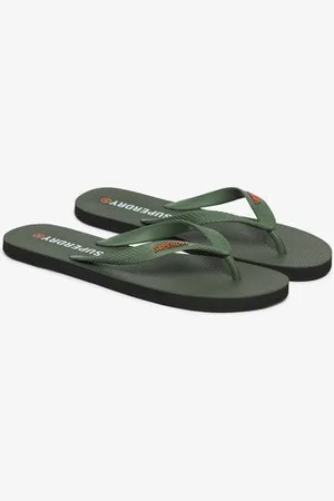 Superdry Mannen Core Essential Teenslippers Grootte: 12-13