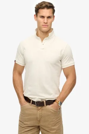 Superdry Mannen Vintage Destroy Polo Grootte: M