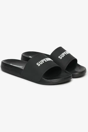 Superdry Mannen Badslippers met Logo Grootte: 10-11