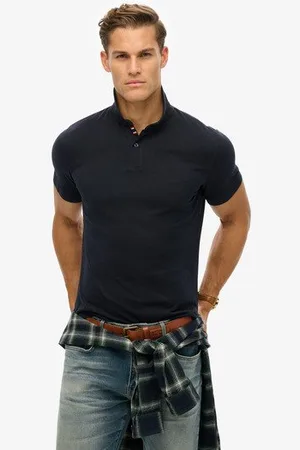 Superdry Mannen City Piqué Poloshirt Grootte: XL