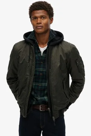 Superdry Mannen Military MA1 Bomberjack Grootte: S