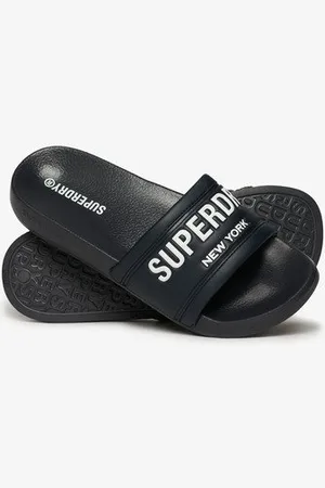 Superdry Vrouwen City Luxe Badslippers Grootte: 3-4