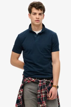 Superdry Mannen Essential Poloshirt van Jersey Grootte: XL