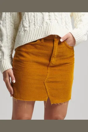 Superdry Vrouwen Denim Minirok Grootte: 24