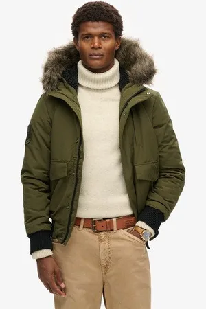 Superdry Mannen Everest Bomberjack Grootte: XL