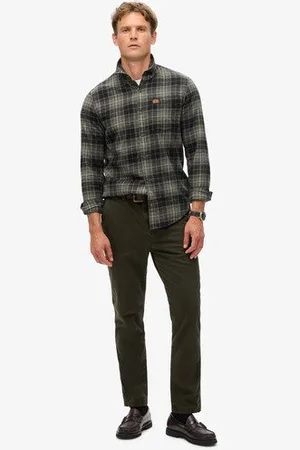 Superdry Mannen International Chinobroek Grootte: 32/32