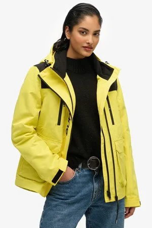 Superdry Vrouwen Ultimate Windbreaker met Kleurvlakken Grootte: 36