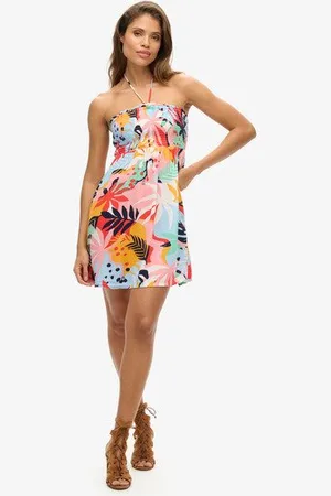 Superdry Vrouwen Mini-strandjurk Grootte: 44