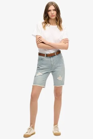 Superdry Vrouwen Bermuda Boy Short Grootte: 37