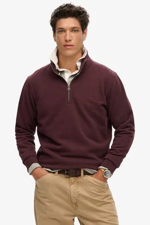 Superdry Mannen Kraagloos Essential Logo Sweatshirt Grootte: L