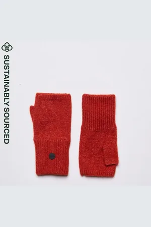 Superdry Vrouwen Halflange Luxe Studios Handschoenen Grootte: 1SIZE