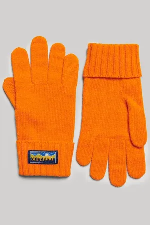 Superdry Vrouwen Radar Handschoenen van Wolmix Grootte: M/L