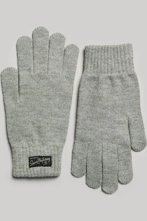 Superdry Vrouwen Uniseks Essential Logo Handschoenen Grootte: M/L
