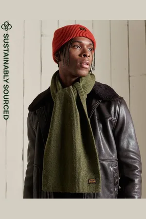 Superdry Mannen Radar Sjaal Grootte: 1SIZE