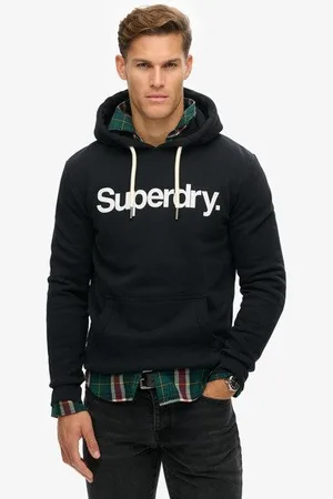 Superdry Mannen Hoodie met Core-logo Grootte: L
