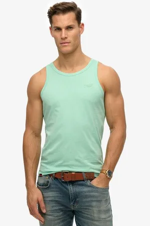 Superdry Mannen Essential Logo Hemdtop Grootte: M