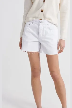 Superdry Vrouwen Middellange Denim Short Grootte: 35