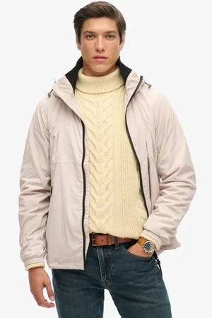 Superdry Mannen SD Windbreaker jas met Capuchon Grootte: XL