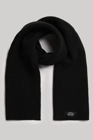 Superdry Vrouwen Klassieke Gebreide Sjaal Grootte: 1SIZE