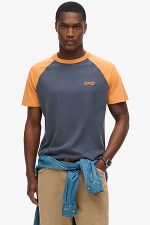 Superdry Mannen Essential Logo Baseballshirt Grootte: M