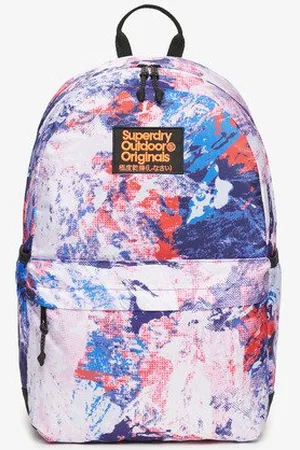Superdry Vrouwen Montana Rugzak met Print Grootte: 1SIZE