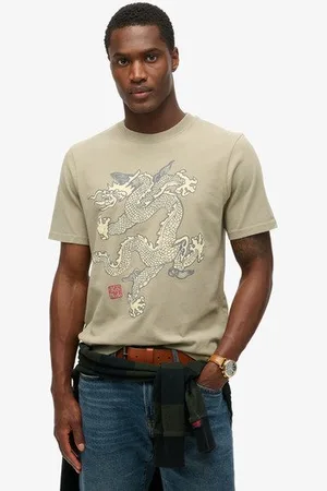 Superdry Mannen x Komodo Vintage T-shirt Grootte: XL