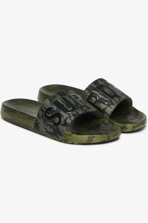Superdry Mannen Core Camo Badslippers Grootte: 12-13