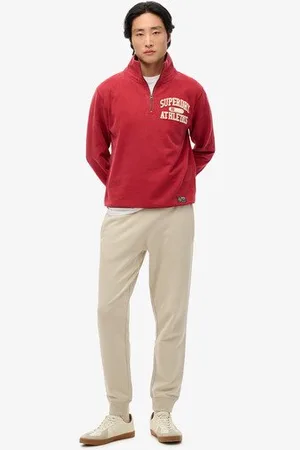 Superdry Mannen Essential Joggingbroek met Logo Grootte: XL
