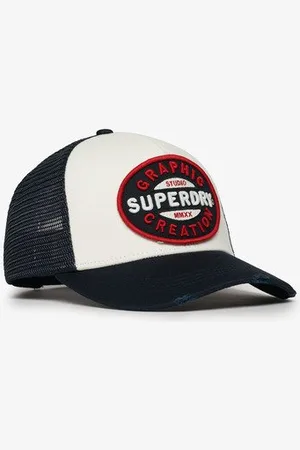 Superdry Vrouwen Mesh Truckerpet Grootte: 1SIZE