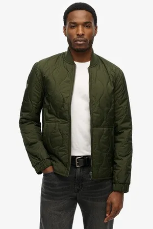 Superdry Mannen Surplus Gewatteerd Jack Grootte: XL