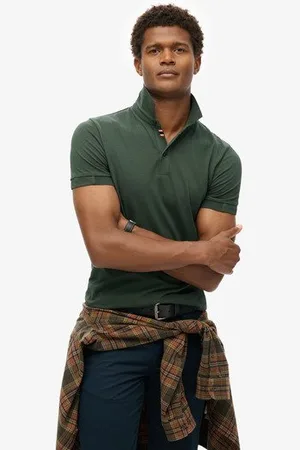 Superdry Mannen Piqué City Poloshirt Grootte: Xxl