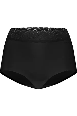 Ten Cate High waist met kant zwart maat XL